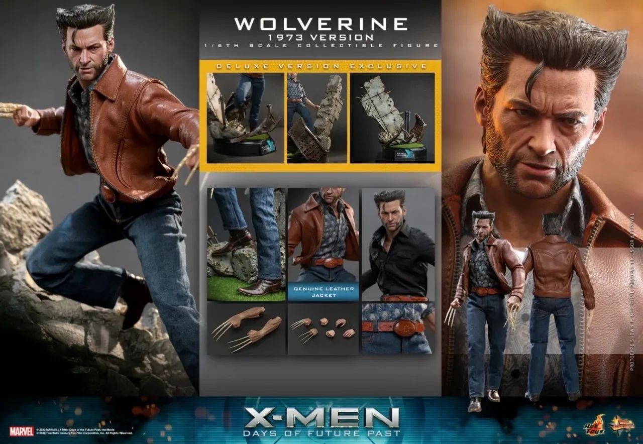 Hot toys Wolverine 1973 Deluxe version