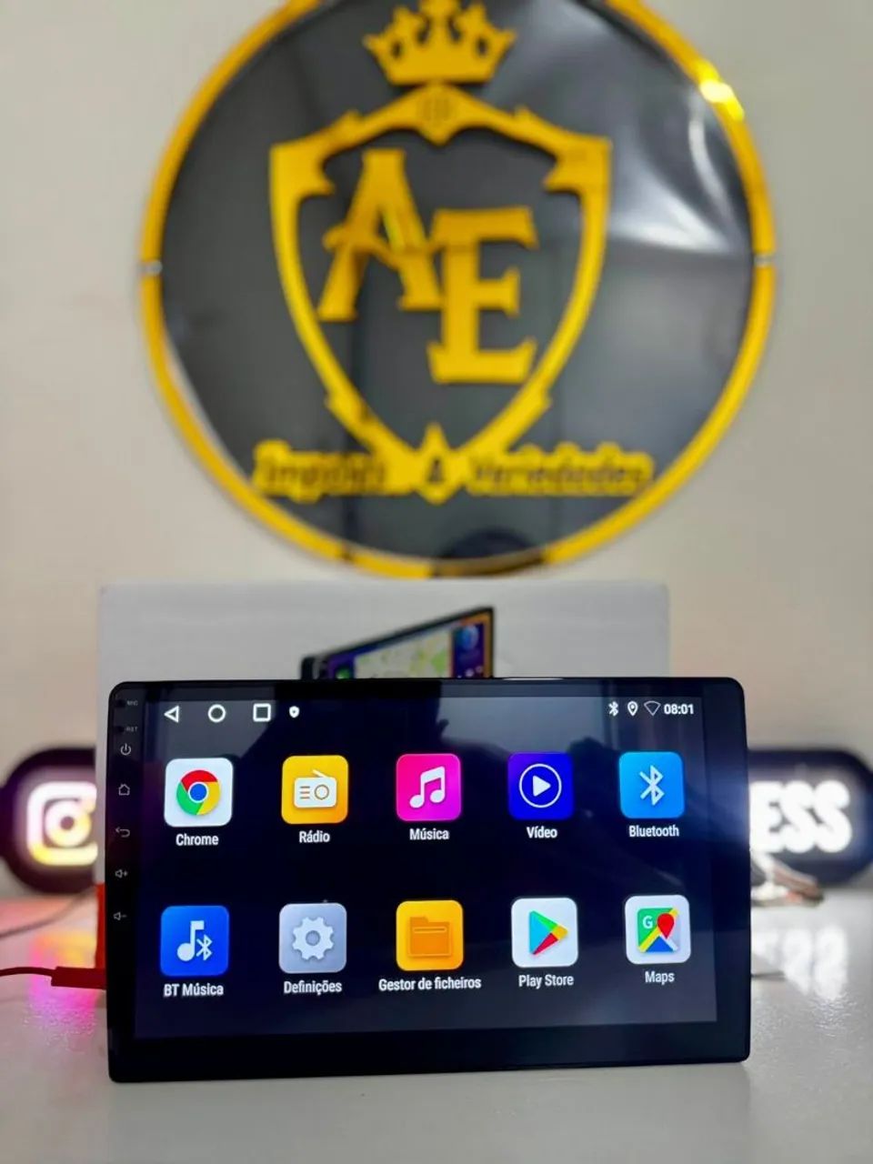 Multimídia Android 10 polegadas  - Foto 5