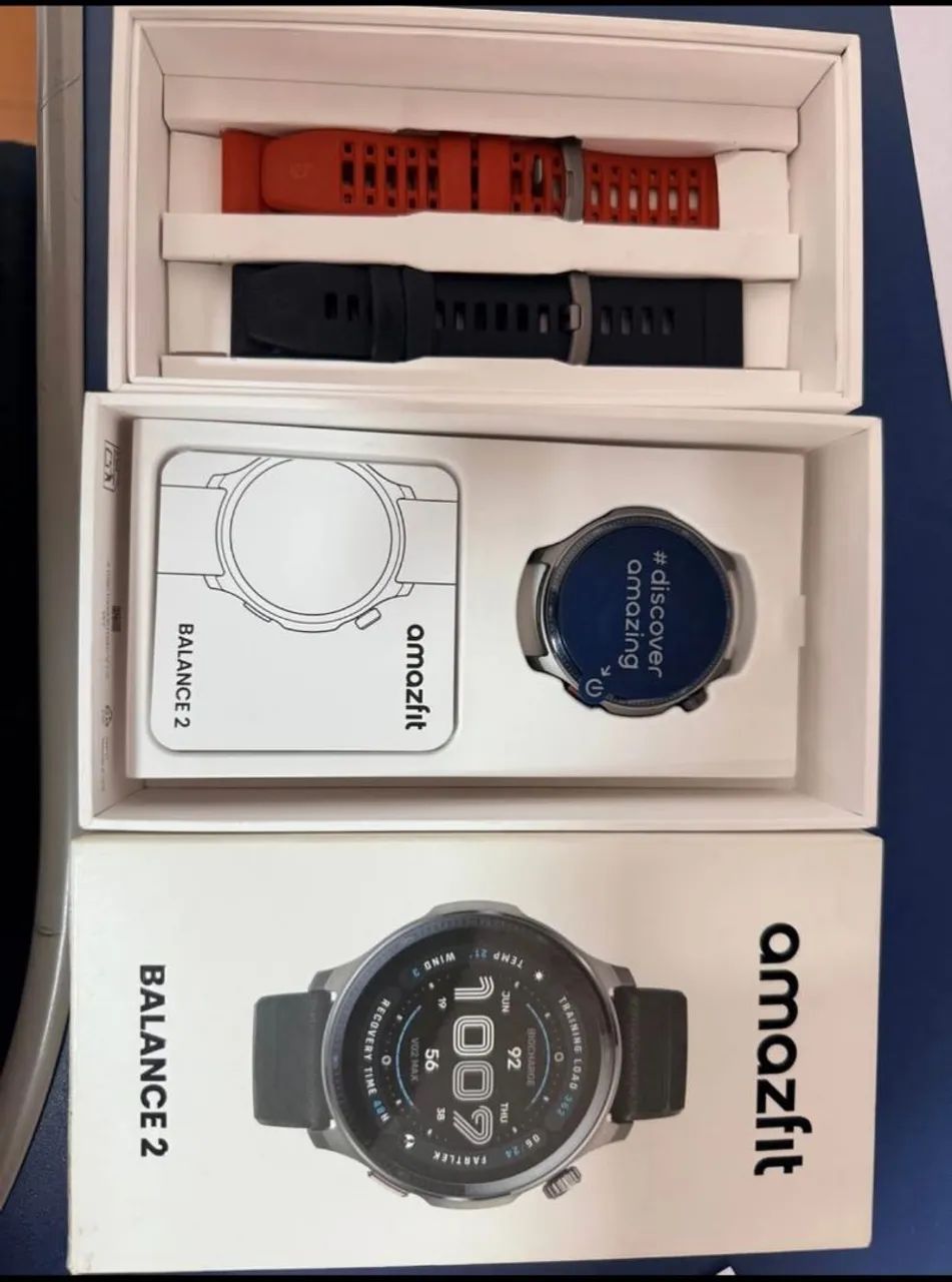 Amazfit balace 2 na caixa todo original - Foto 3