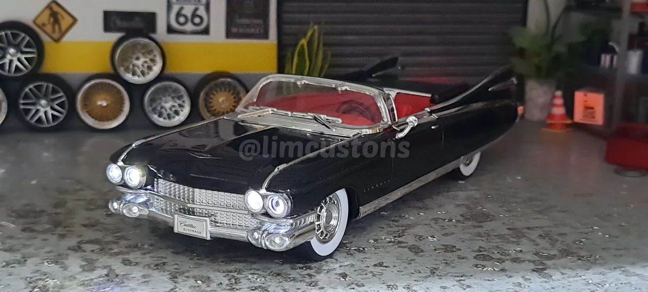 Miniatura Cadillac Eldorado 1959 - Alloy Model Novo - Foto 5