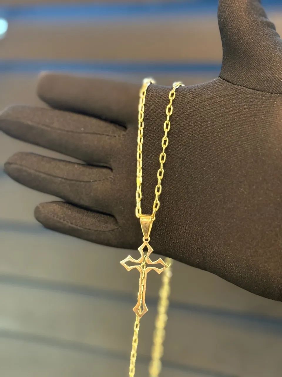 CORDÃO DE OURO 18k - Foto 3