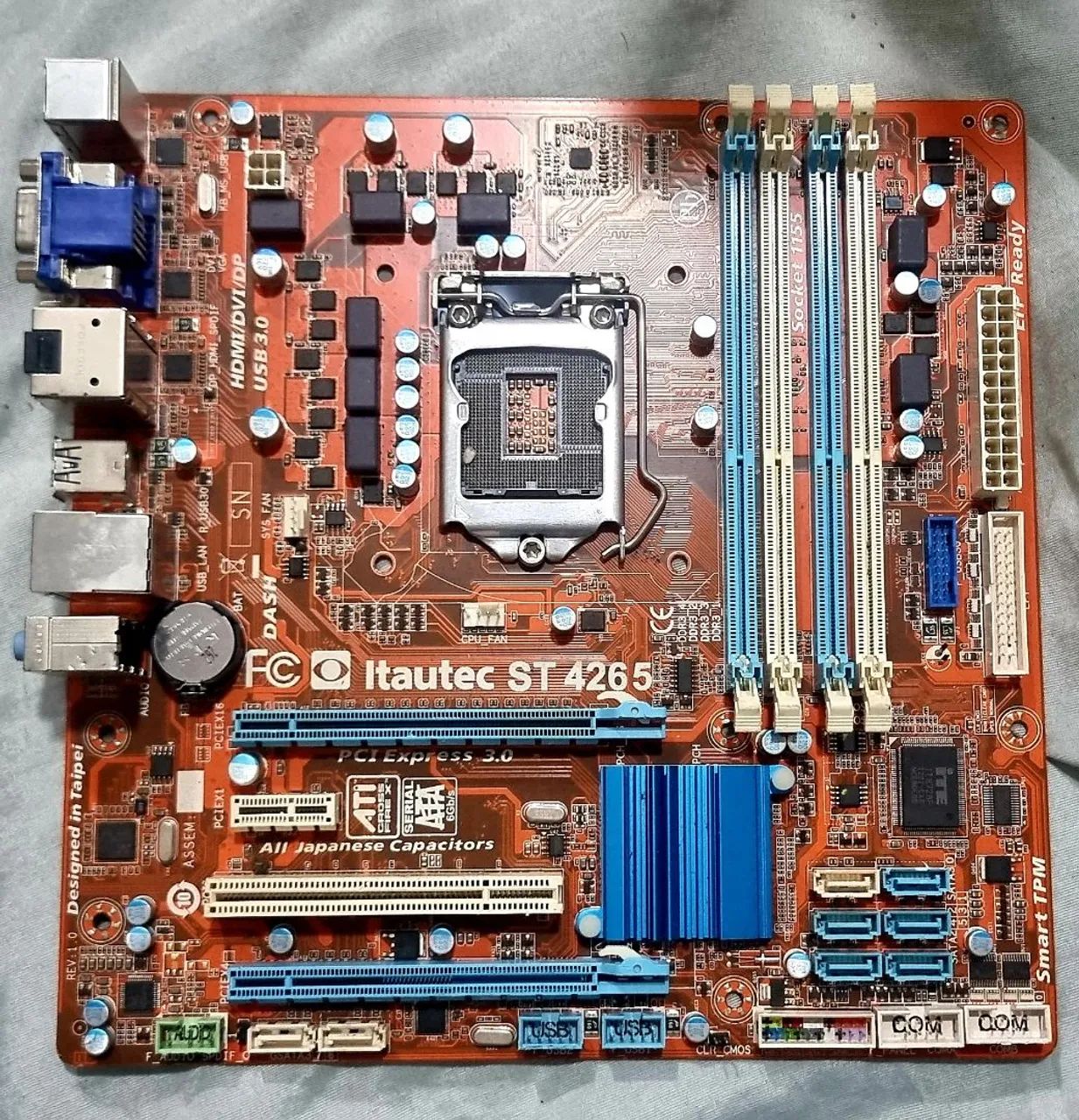 Placa-mãe Itautec ST-4272 Socket 1155 2ª/3ª Geração