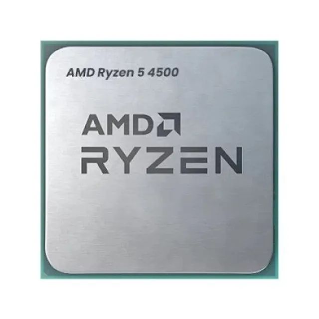 Kit Ryzen 5 4500 + B450M branca
