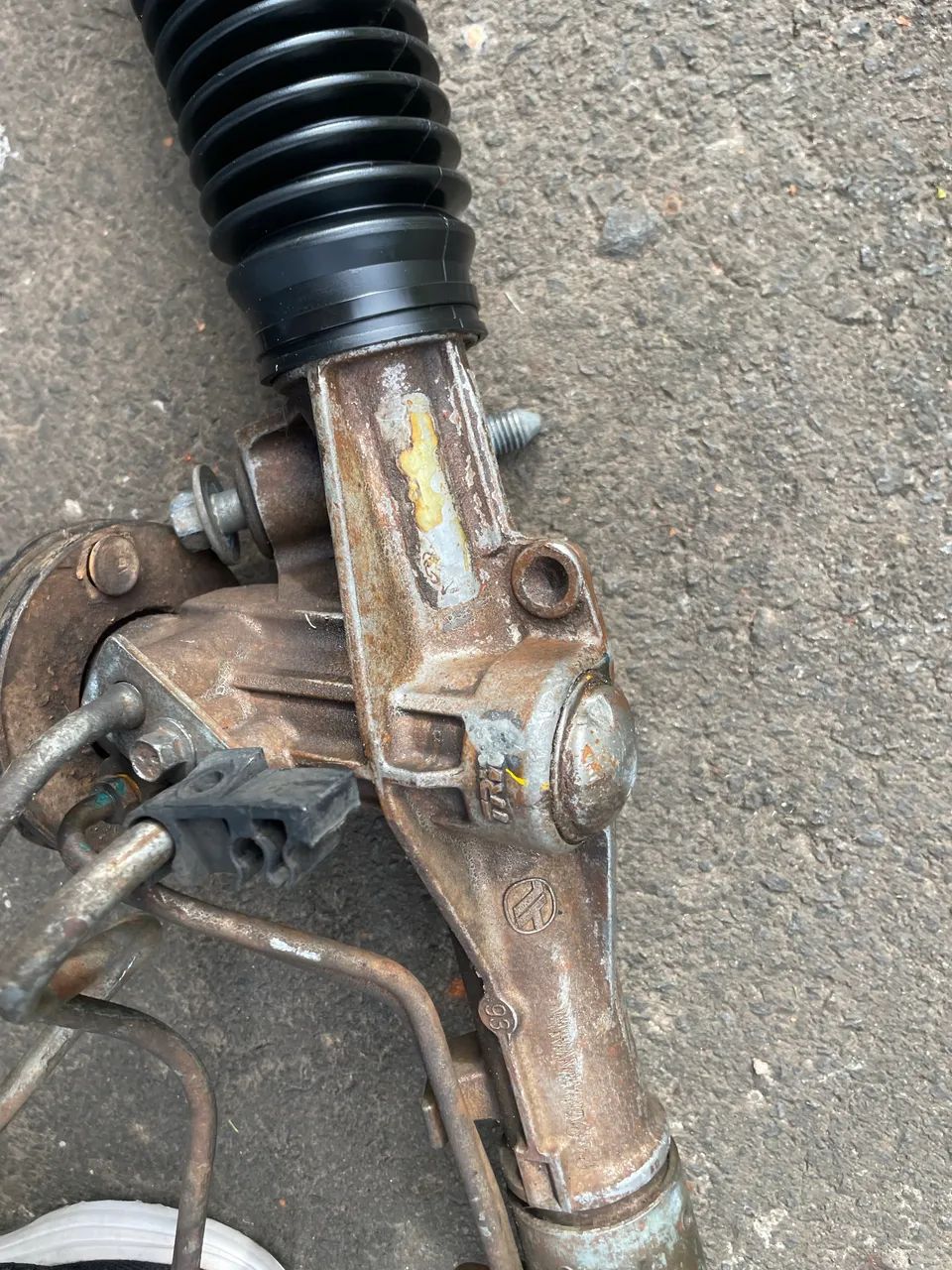 Caixa de direção hidráulica original autolatina logus pointer escort sapão e verona  - Foto 5