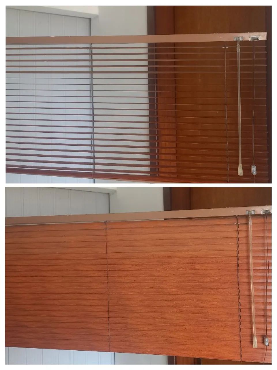 Wooden Horizontal Blind, 1.15 m x 0.50 m