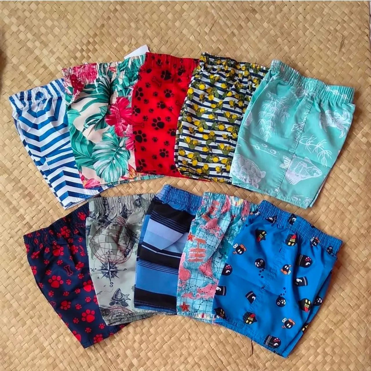 Short infantil Tactel 