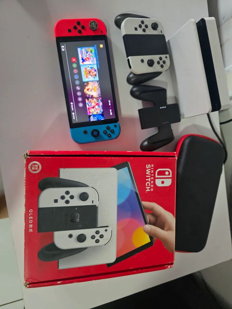 NINTENDO SWITCH OLED DESBLOQUEADO 