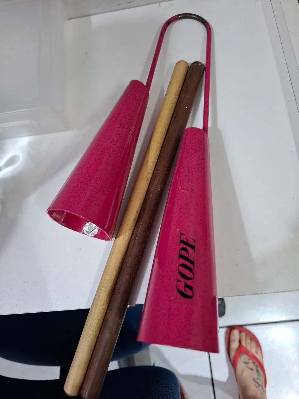 Agogo Gope Rosa - Foto 2