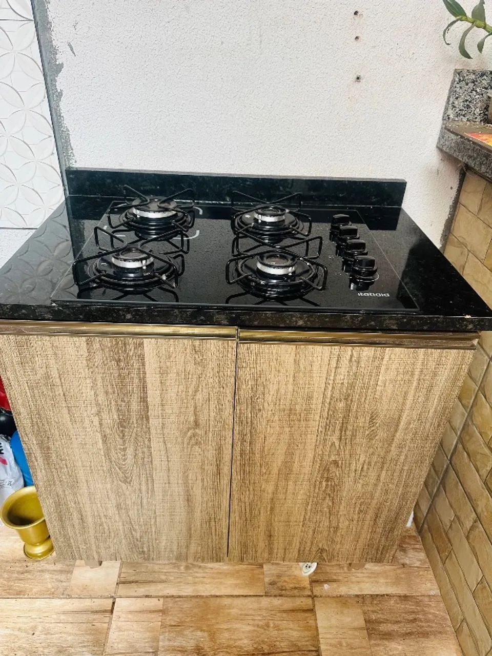 COOKTOP com balcão 