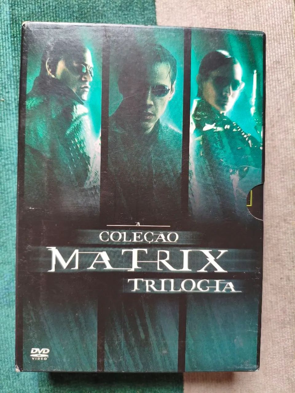 Box DVD trilogia Matrix 