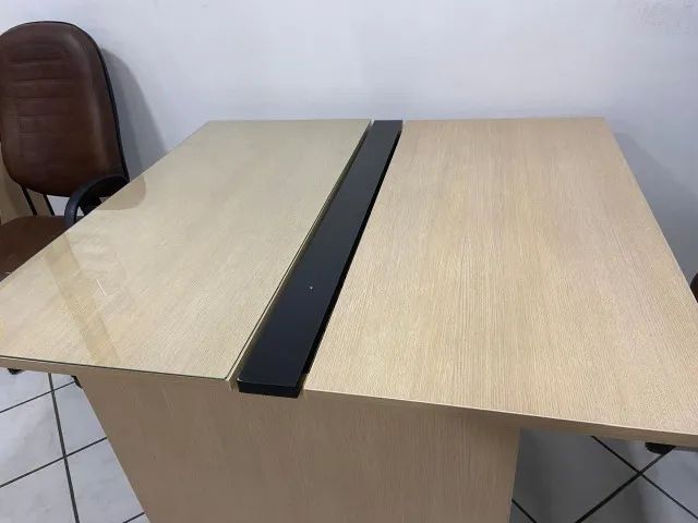 Mesa Dupla Para Escritório - Tamanho 2,40x1,20 - Foto 2