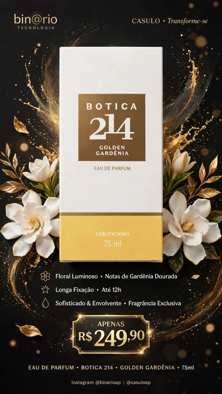 Perfume o boticario 214
