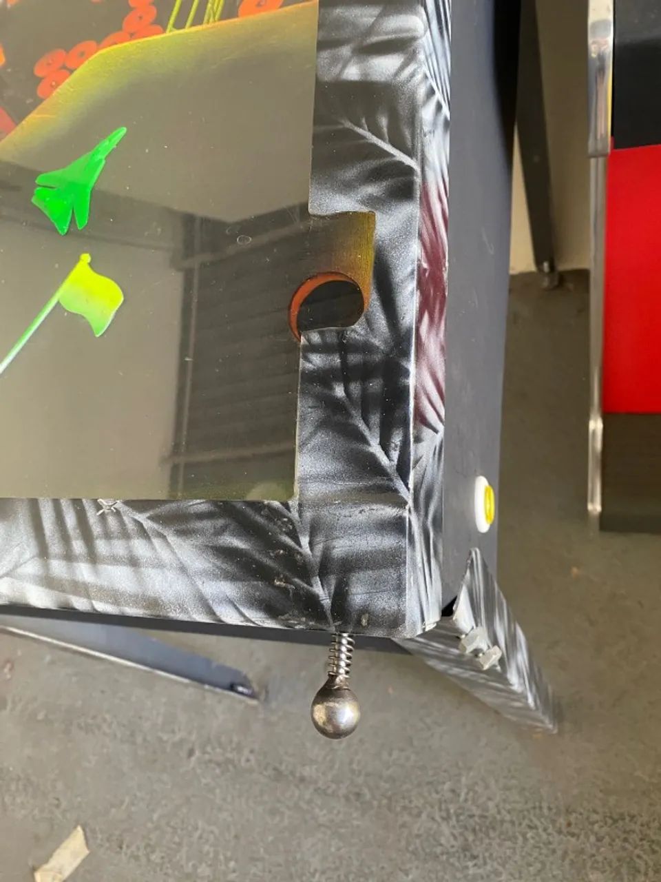  PINBALL MECÂNICO COM BOLA DE AÇO - Foto 4