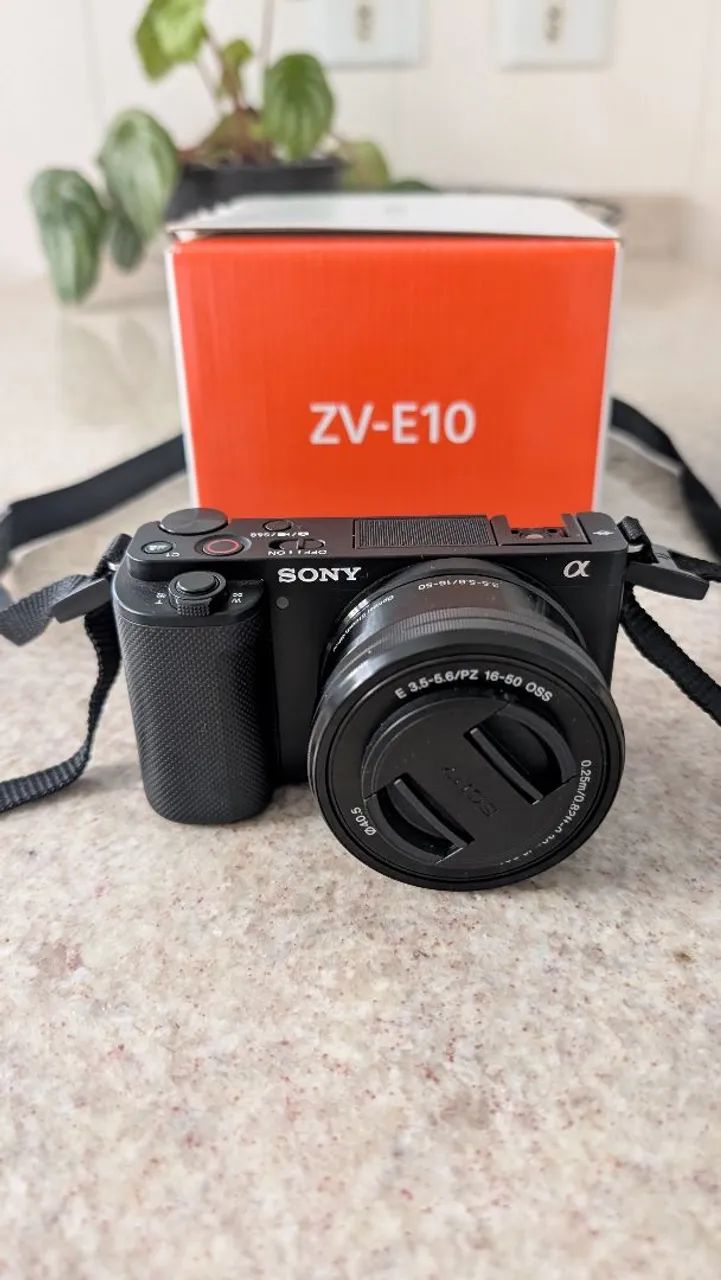Câmera Sony ZV-E10 4k