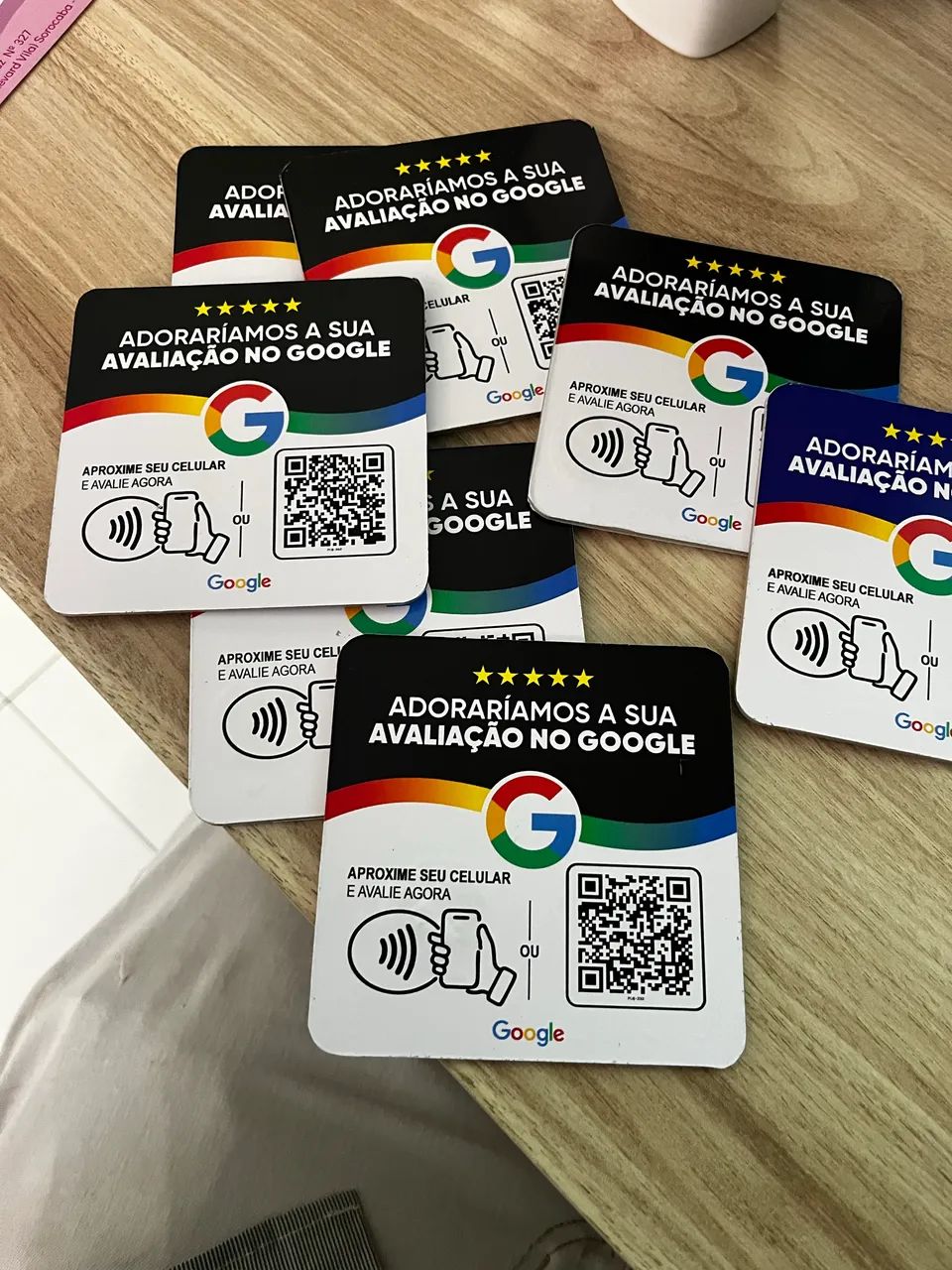 Plaquinhas de avaliação do Google  - Foto 2