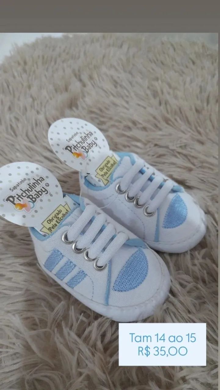 Sapatinhos de bebê RN - Foto 4