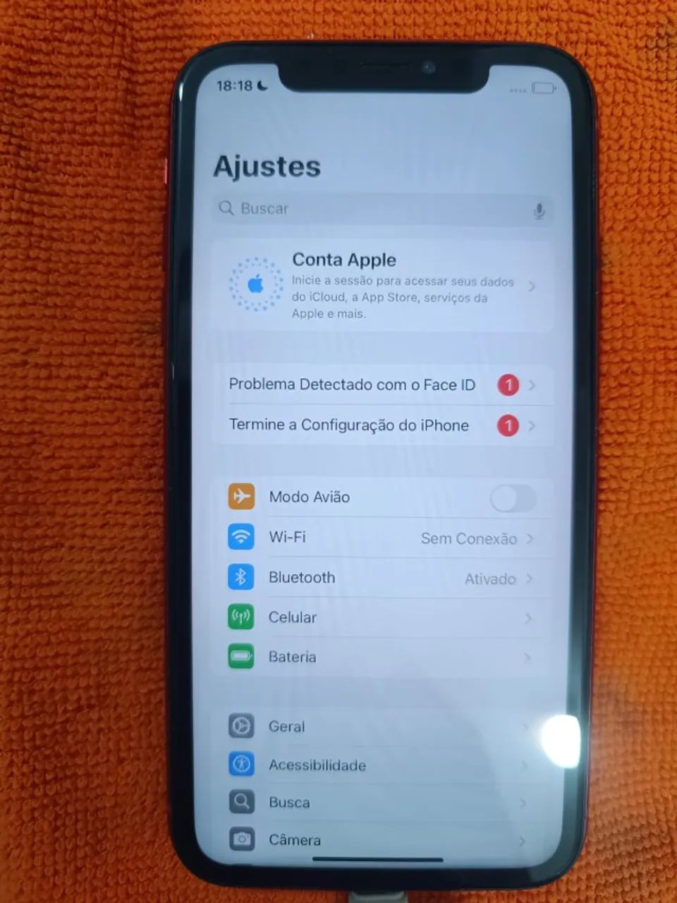 Iphone XR vermelho usado 100% funcionando - Foto 3