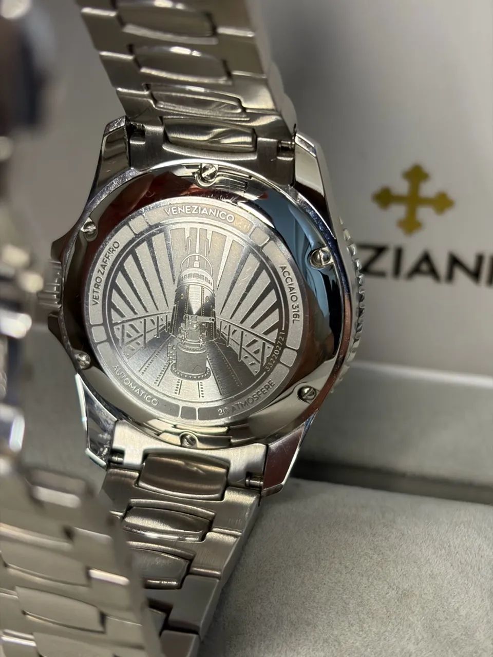 Relógio Venezianico Nereide automático azul - Acessórios - Zona 01