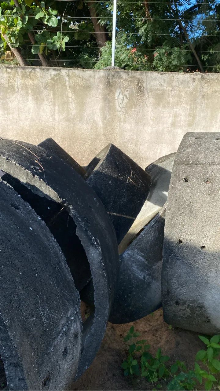 7 Manilhas de concreto por 200,00 - Foto 2