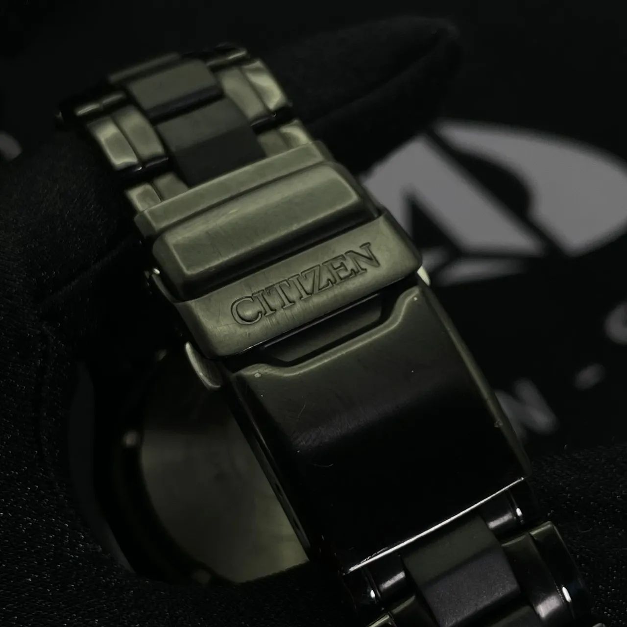 RELÓGIO CITIZEN ECO-DRIVE AT0719-55E BLACK - Foto 4