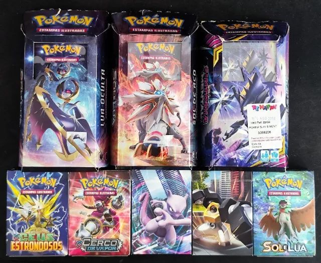 Baralhos Temáticos de Pokémon TCG - XY - Sun Moon - Sword Shield
