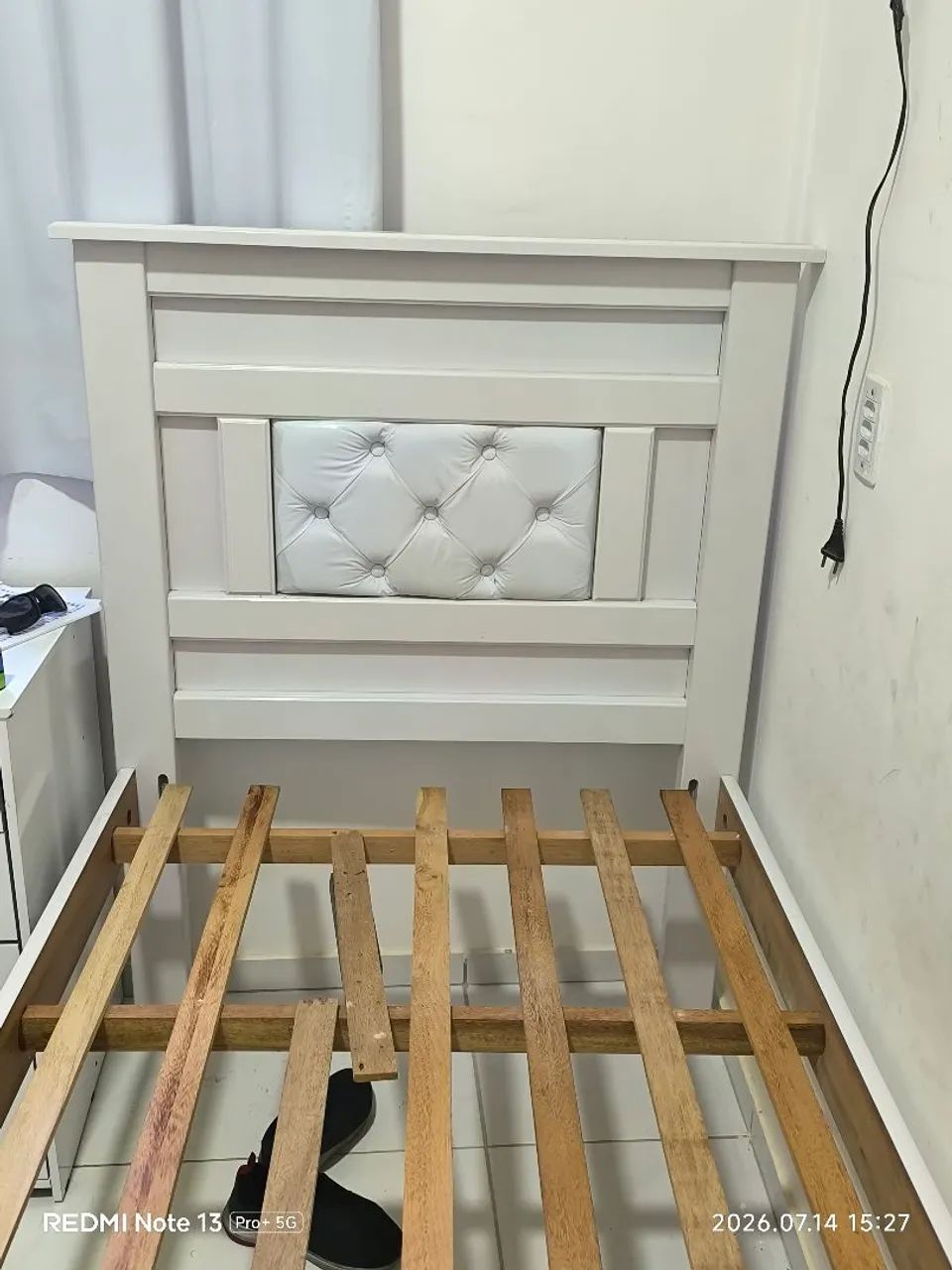 Cama de Solteiro Madeira - Foto 2