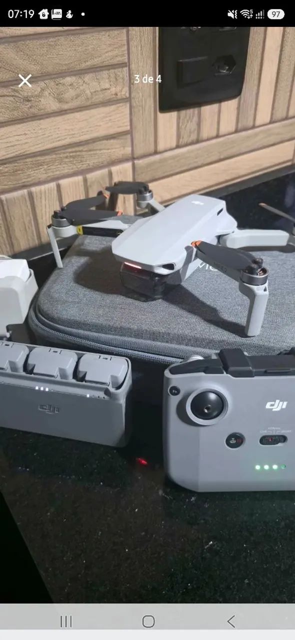 DJI Mini 2 (4K) Completo e Super Conservado! - Foto 3