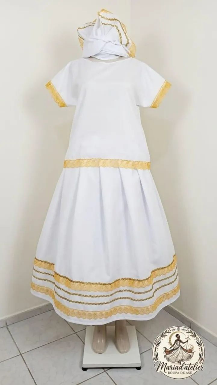 Roupa de umbanda e camdomble 
