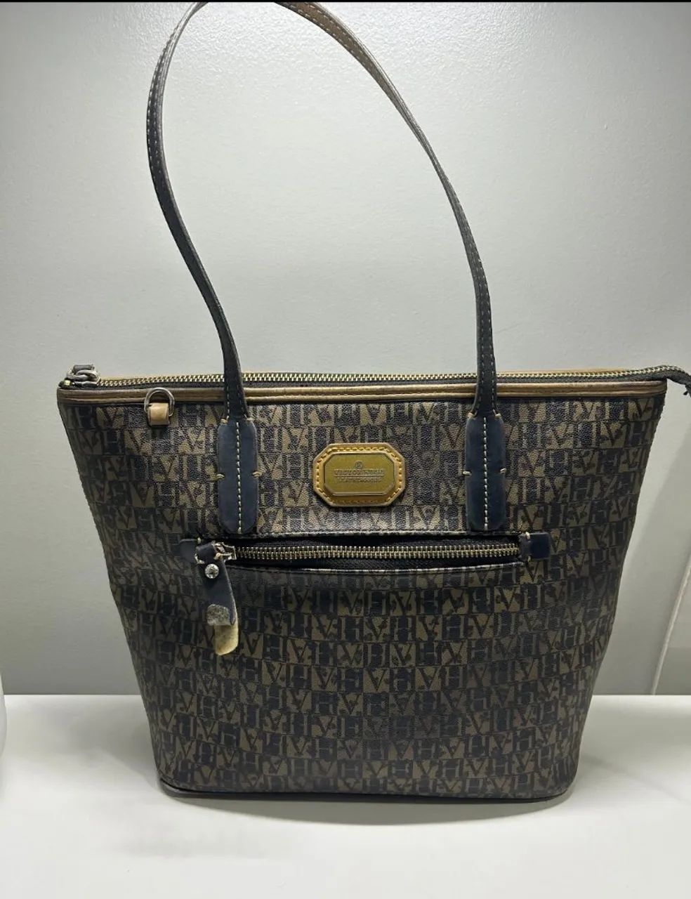 Victor hugo bolsa original marrom - Foto 2