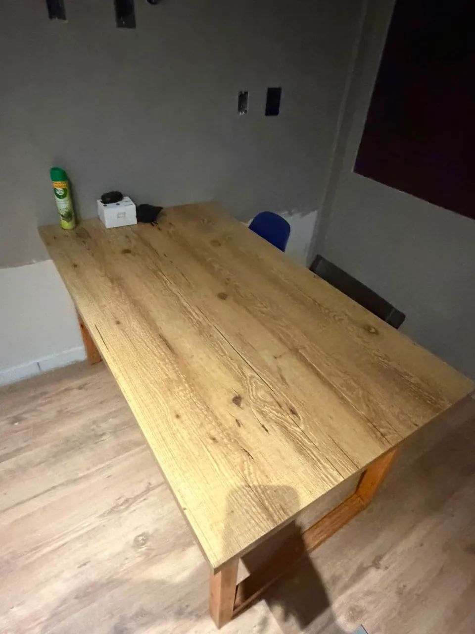 MESA DE MADEIRA PRA ESCRITÓRIO  - Foto 3