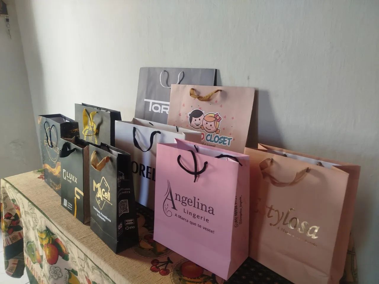 Sacolas de papel personalizado 