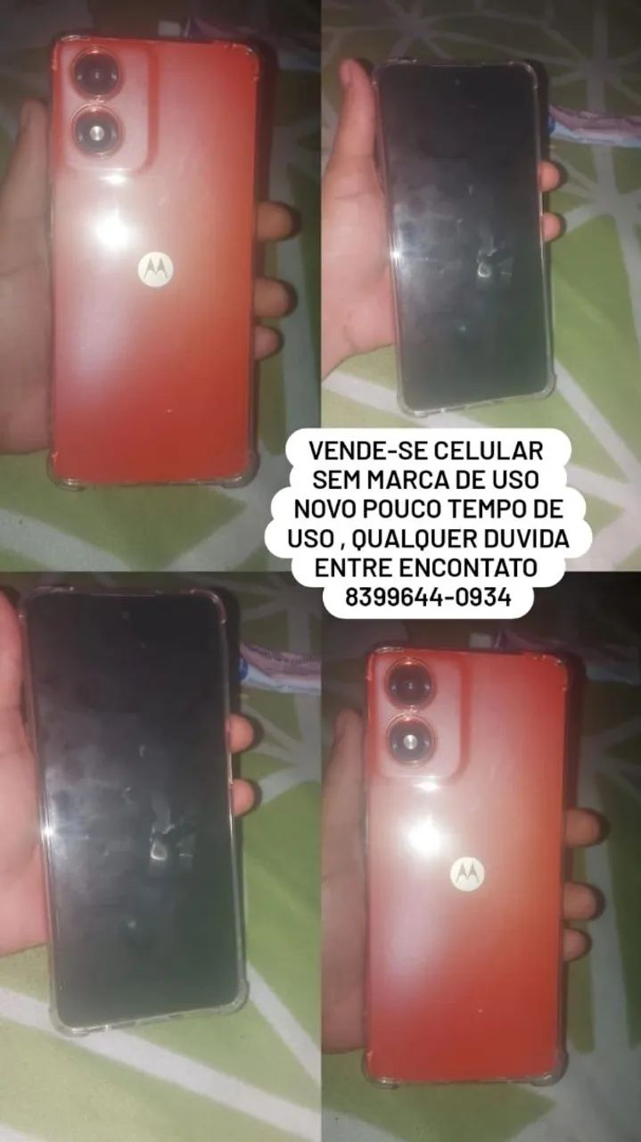 Vende-se celular novo , sem marca de uso.
