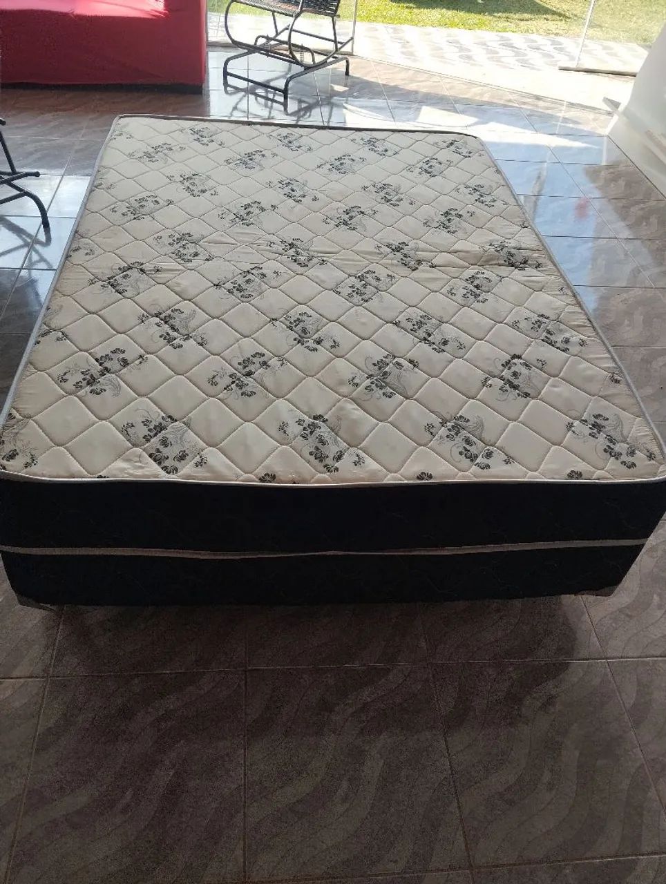 Cama box casal 