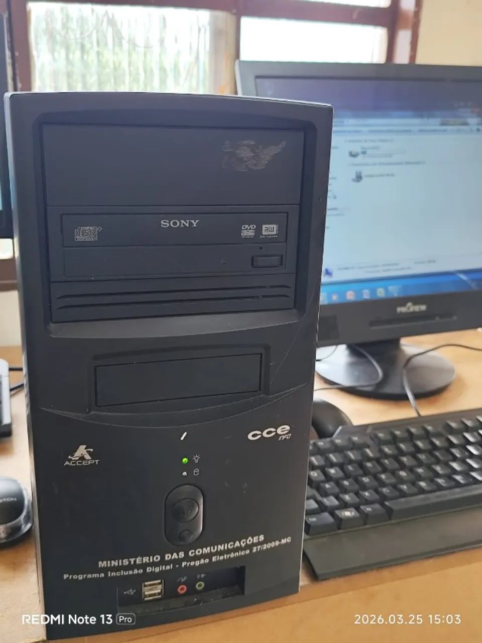 COMPUTADOR COM TELA DE 17" BARATO - Foto 3