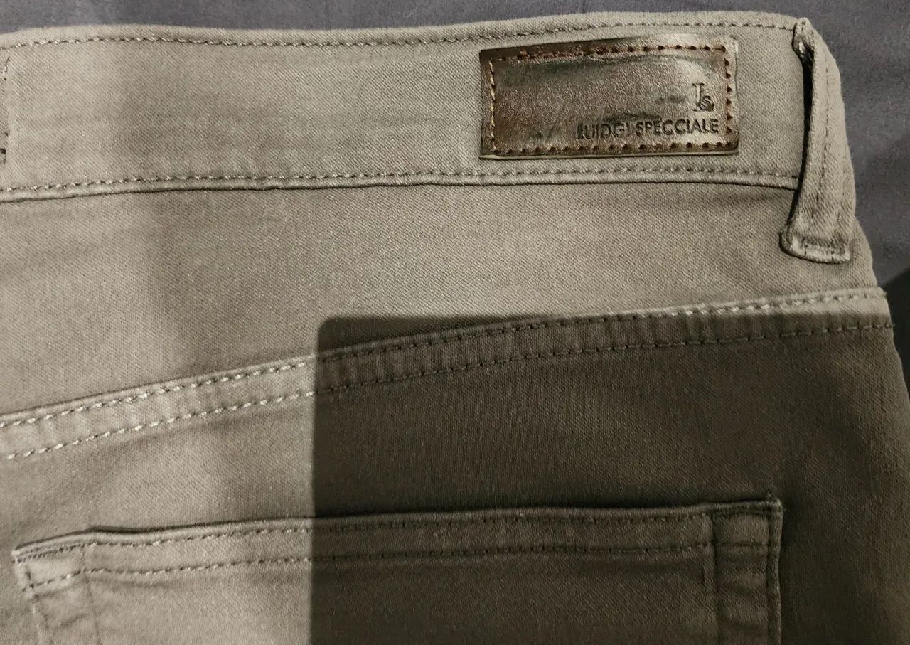 Calça Cinza Slim Fit- Luidge - Foto 3