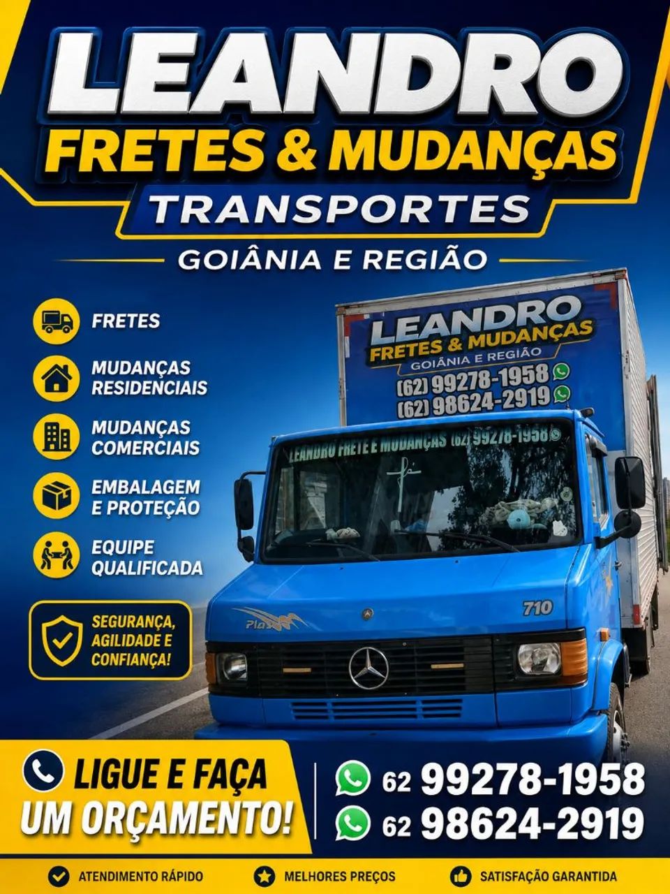 Leandro fretes mudanças transportes Goiânia  - Foto 2