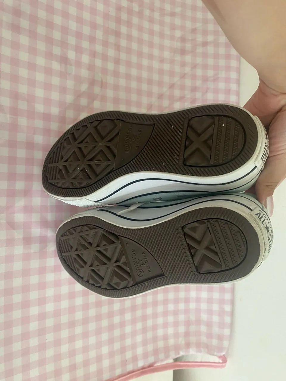 All Star Plataforma Azul Bebê  - Foto 4