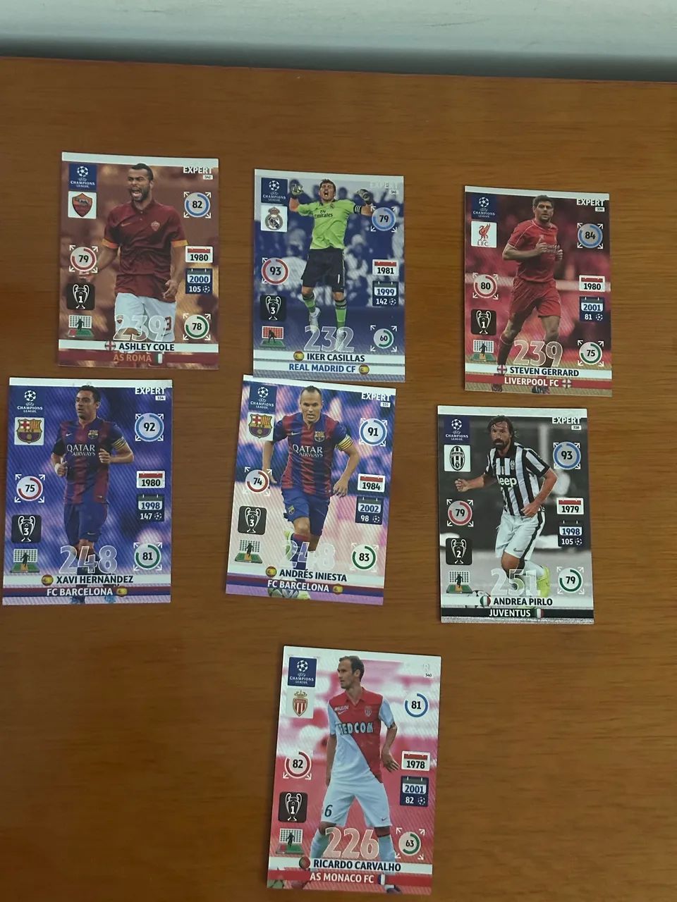 Cards da champions de 2015 Panini  - Foto 3