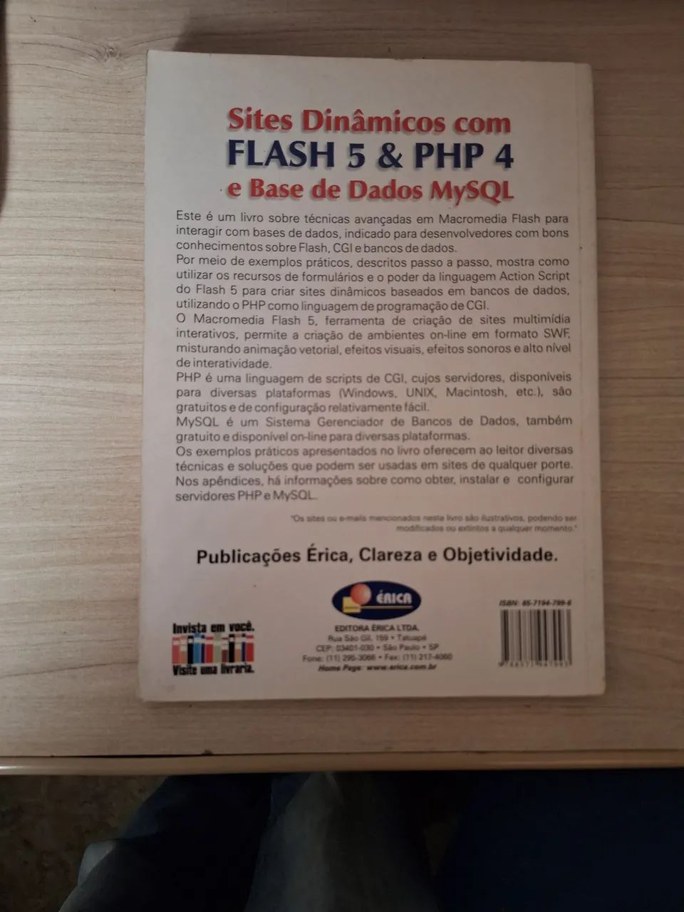Sites Dinâmicos com Flash 5 & PHP 4 e Base de Dados MySQL - Marcos Pinto - Foto 2