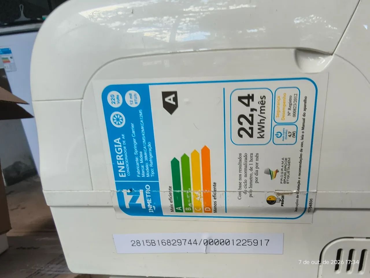Central de ar 12 mil inverter  - Foto 4