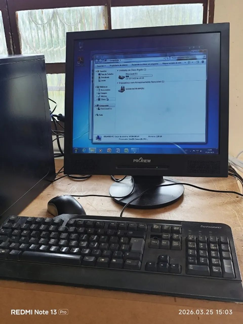 COMPUTADOR COM TELA DE 17" BARATO - Foto 4