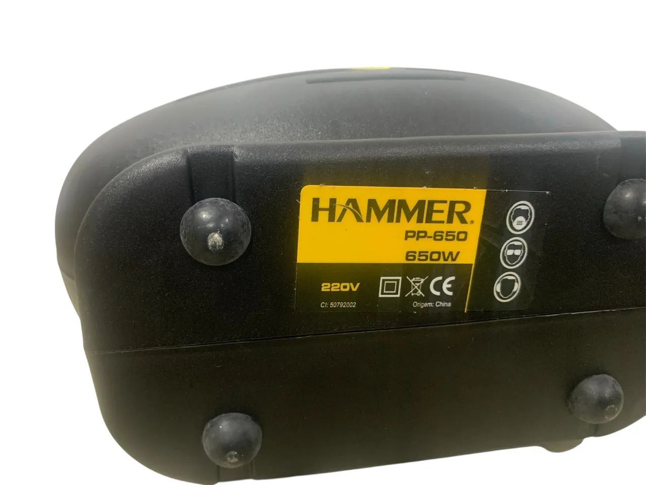 Mini Compressor Hammer pp650 650 W 220 V com mangueira alça  - Foto 4