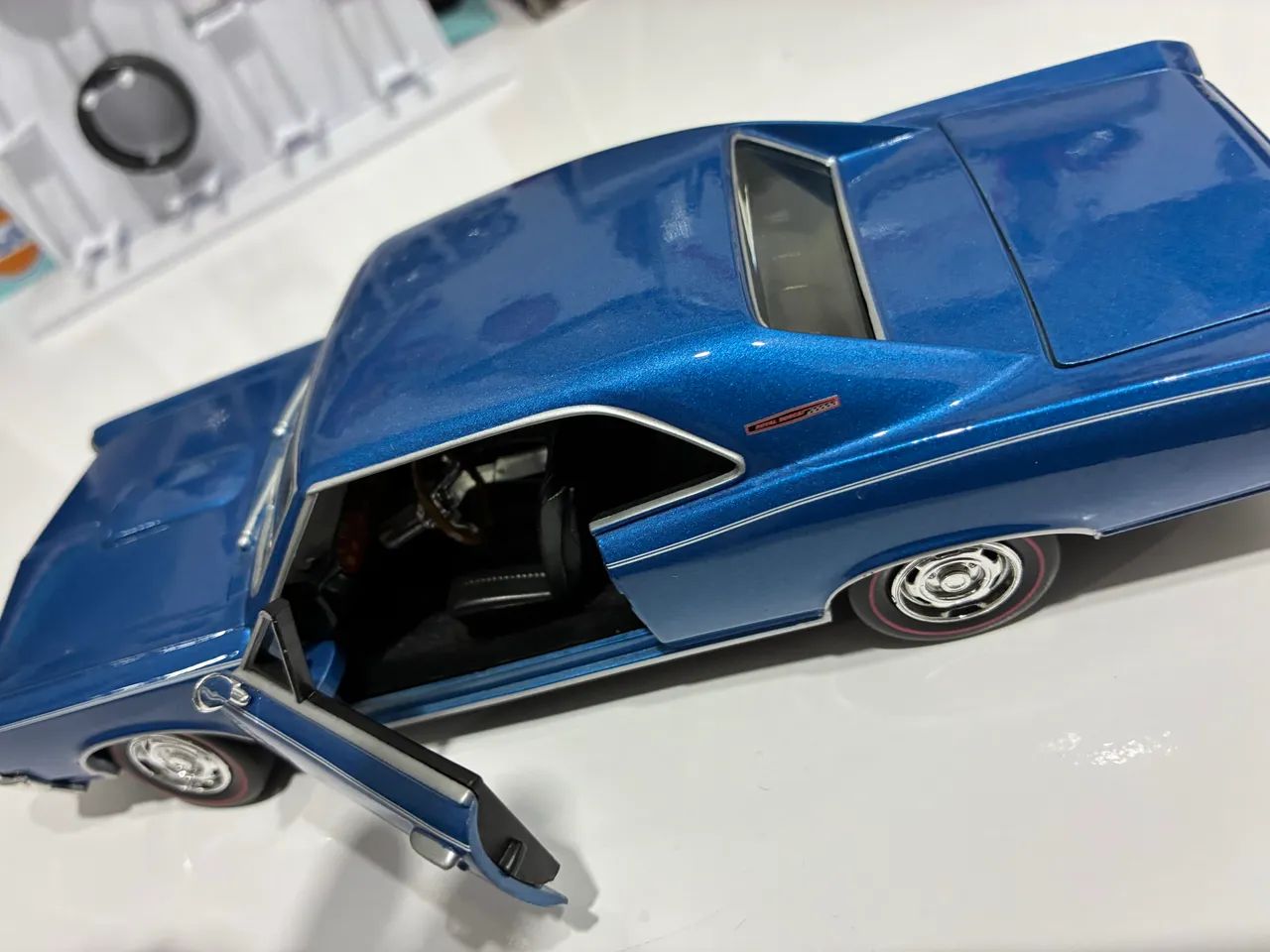 Miniatura Pontiac azul  - Foto 5