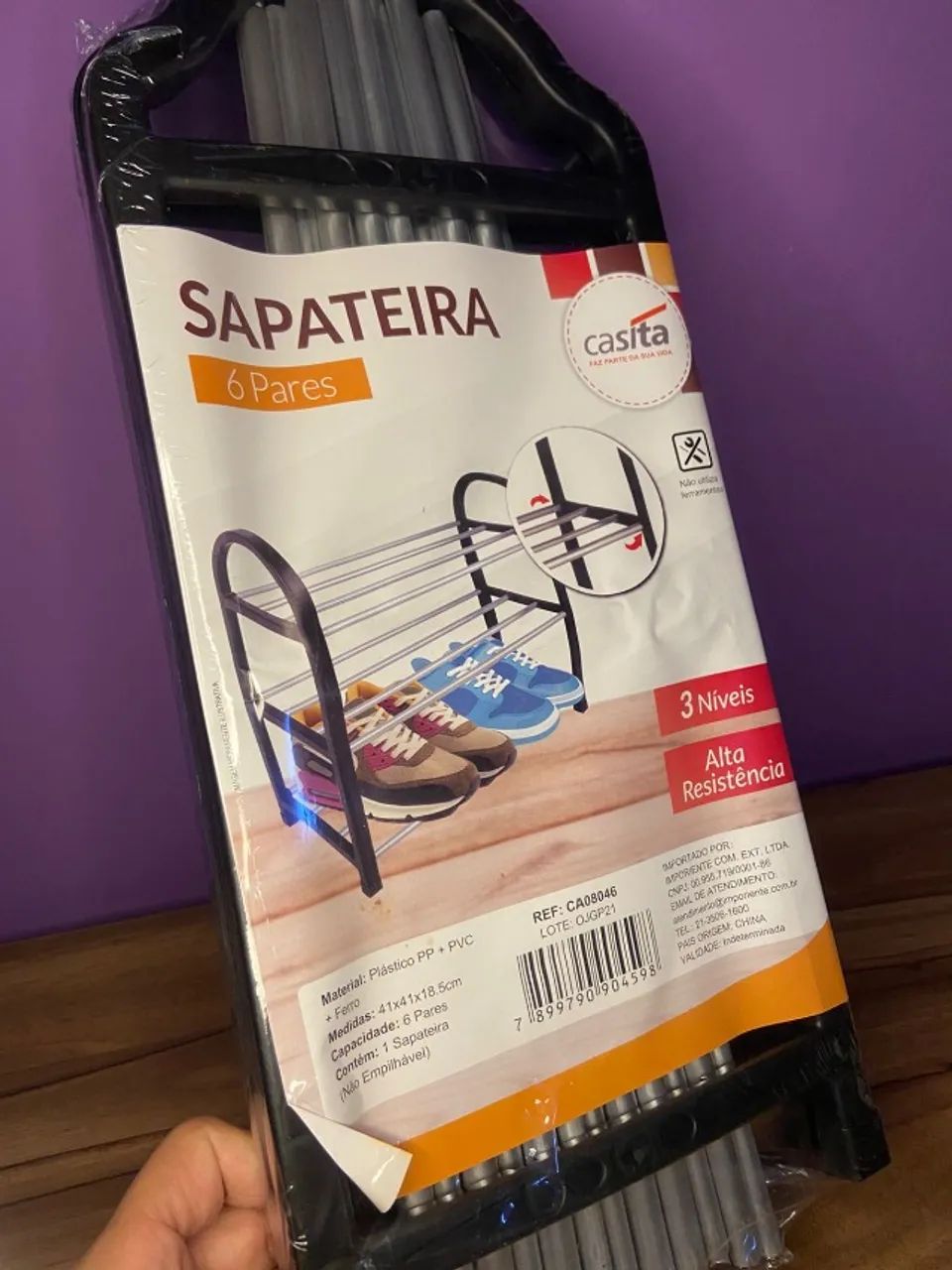 SAPATEIRA 6 PARES - Foto 3