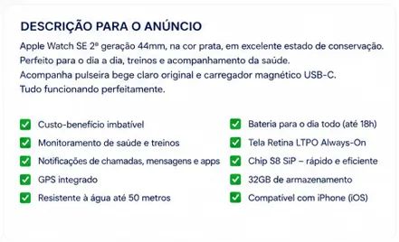 Apple watch SE 2, 44mm - Foto 5