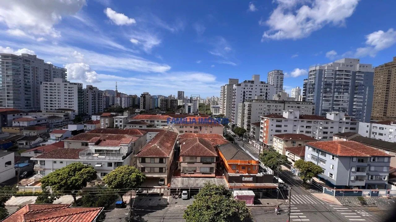 Apartamento para alugar 2 quartos vaga lazer Embaré Santos - Foto 8