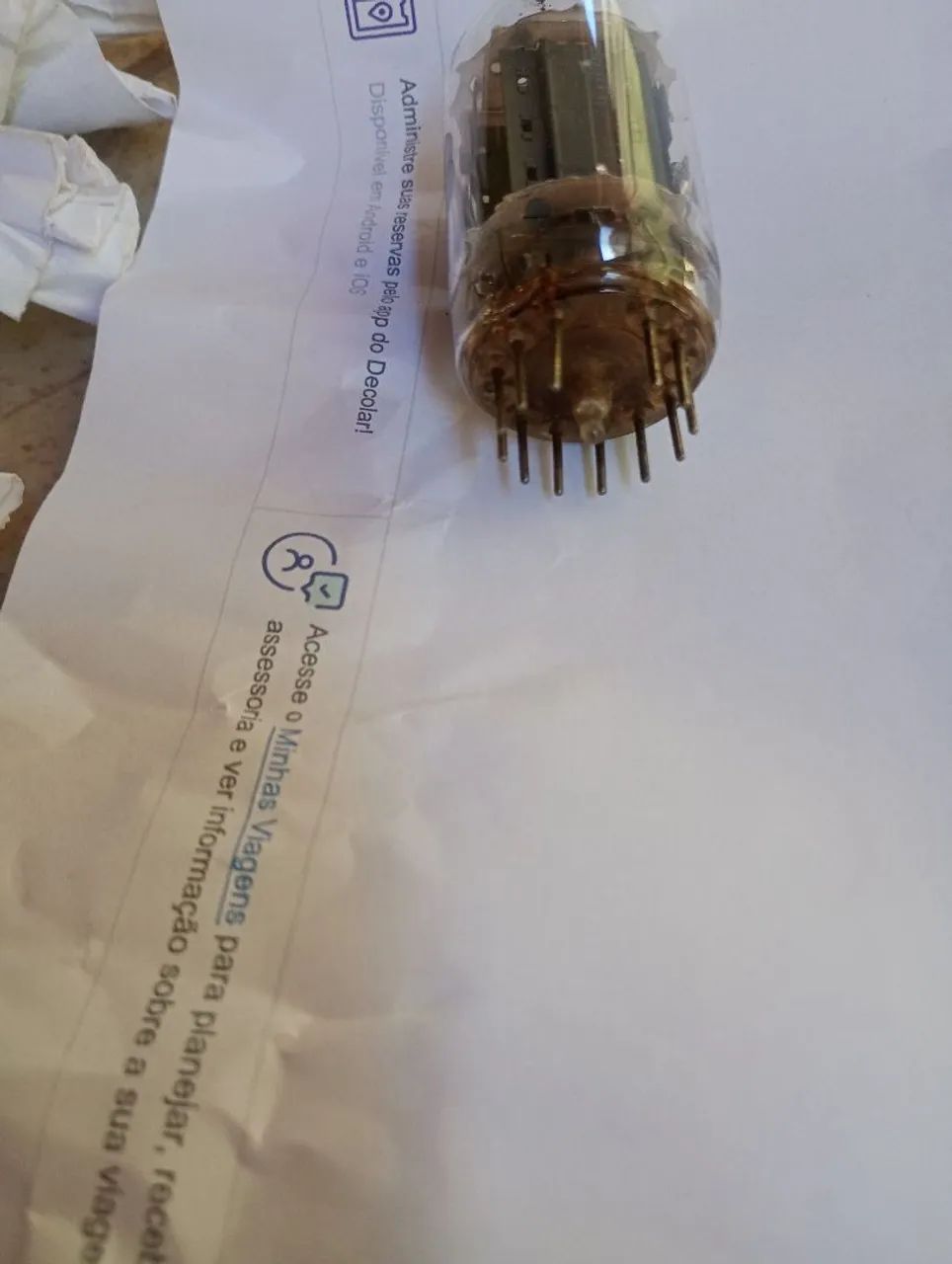 Lote de 6 válvulas eletrônicas  - Foto 2