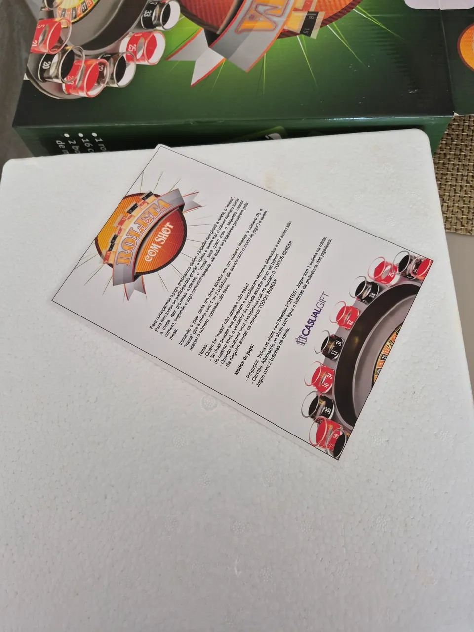 Roleta com shot, nunca usada  - Foto 5