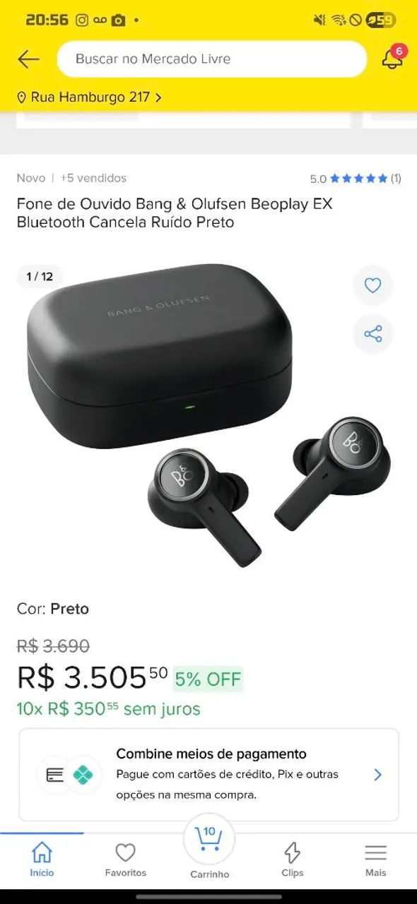 Fone de ouvido Bang & Olufsen Beoplay Ex - Fones de Ouvido - Bangu