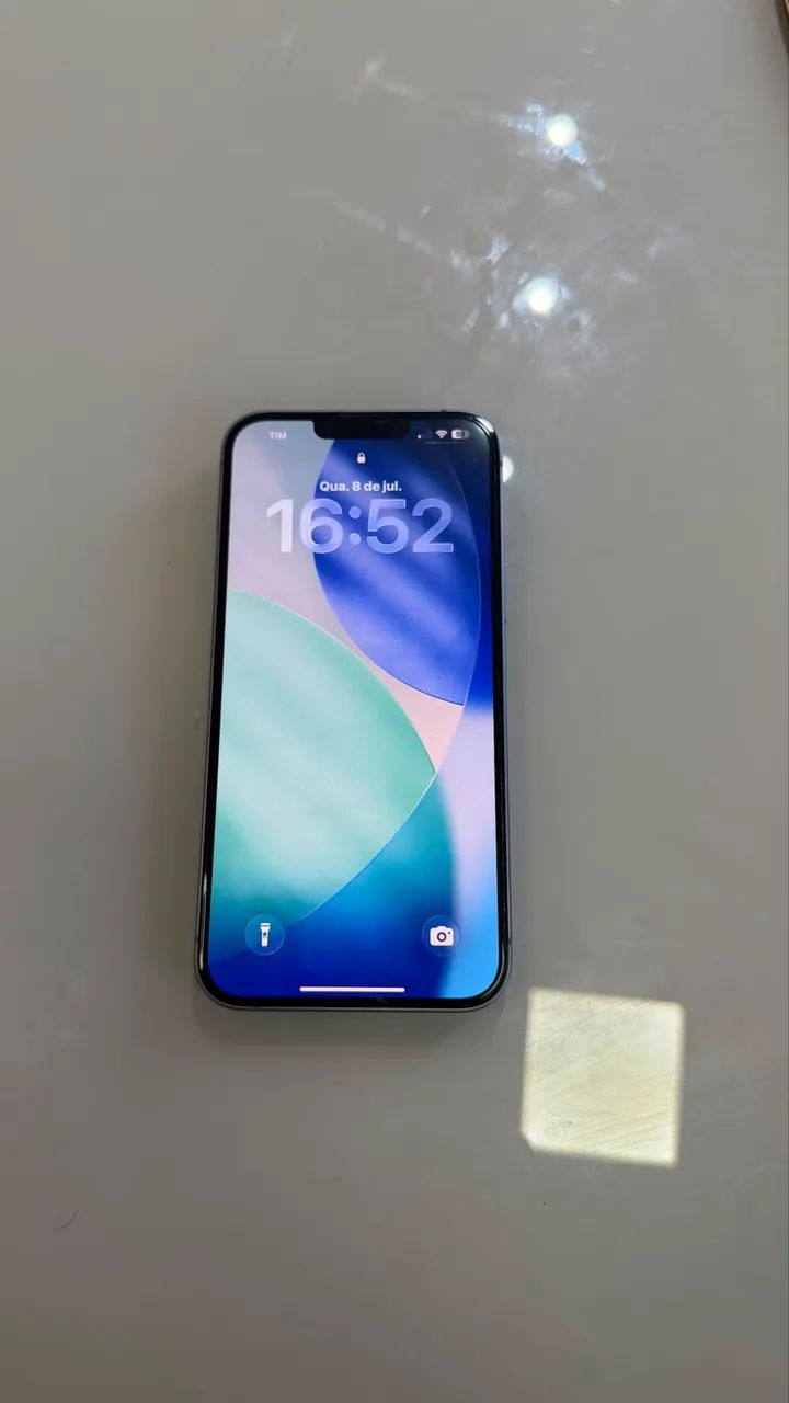 iPhone 14 Plus 128 GB cor azul - Foto 2